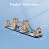  Mô Hình Giấy 3D Lắp Ráp CubicFun Cầu Tháp Luân Đôn (222 mảnh, London Bridge Tower, Đèn LED) L531h - PP073 