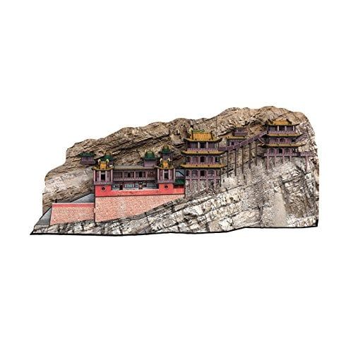  Mô Hình Giấy 3D Lắp Ráp CubicFun Đền Treo Hoành Sơn Huyền Không Tự (193 mảnh, The Hanging Temple) CN6006h - PP087 
