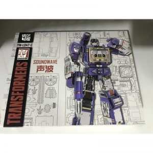  Mô Hình Kim Loại Lắp Ráp 3D MU Transformers Soundwave Generation 1 – MP605 