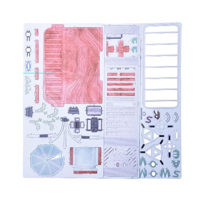  Mô Hình Kim Loại Lắp Ráp 3D Metal Works Seaside Cabin (35 mảnh) A32209 – MP740 