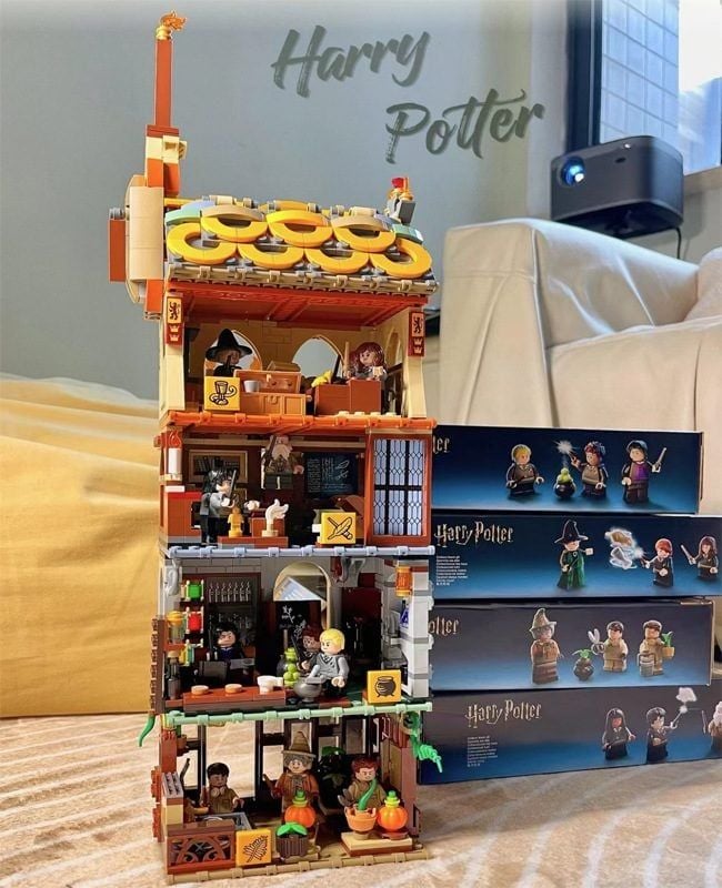  Mô Hình Nhựa 3D Lắp Ráp Harry Potter Lớp Học Môn Biến Hình (241 mảnh, Transfiguration Class) 87080 - LG0047 