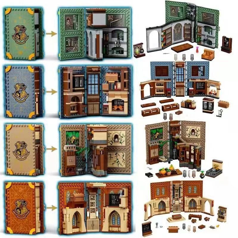  Mô Hình Nhựa 3D Lắp Ráp Harry Potter Lớp Học Môn Biến Hình (241 mảnh, Transfiguration Class) 87080 - LG0047 