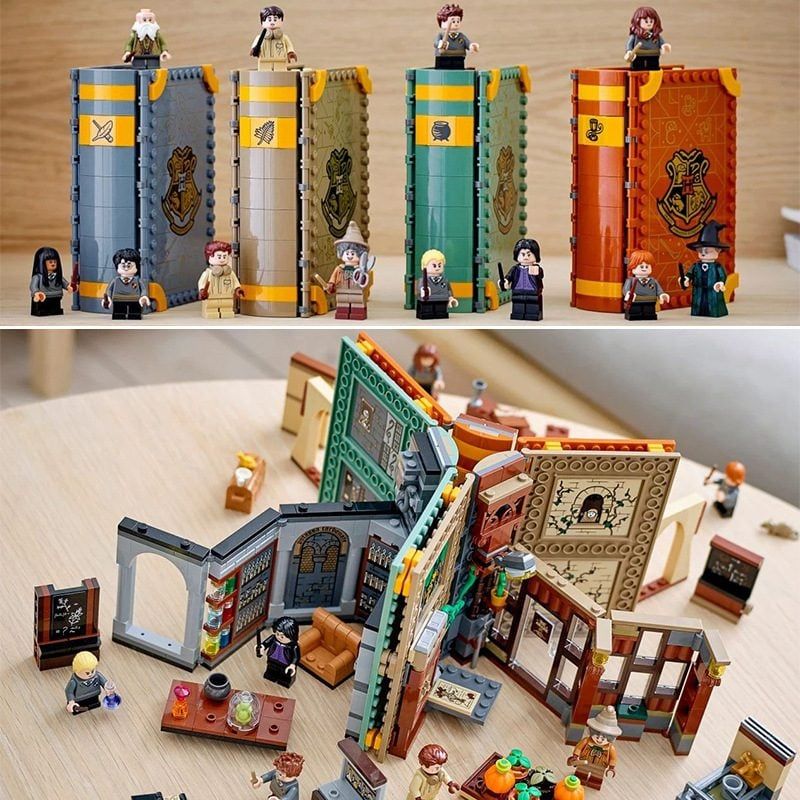  Mô Hình Nhựa 3D Lắp Ráp Harry Potter Lớp Học Môn Biến Hình (241 mảnh, Transfiguration Class) 87080 - LG0047 