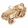 Mô Hình Gỗ 3D Lắp Ráp ROBOTIME Xe Jeep Quân Sự (369 mảnh, Army Field Car) MC701 – WP034