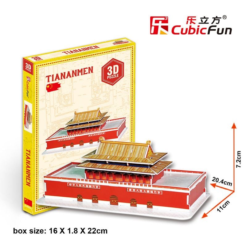  Mô Hình Giấy 3D Lắp Ráp CubicFun Kiến Trúc Thế Giới (30 mảnh, World Architecture) - PP035-PP045 