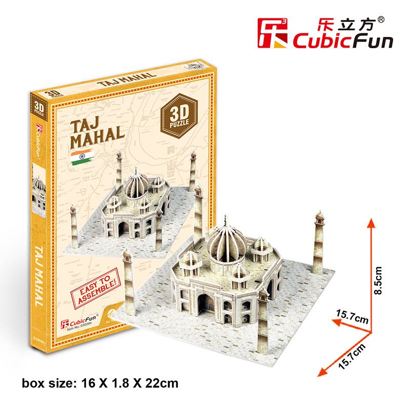  Mô Hình Giấy 3D Lắp Ráp CubicFun Kiến Trúc Thế Giới (30 mảnh, World Architecture) - PP035-PP045 