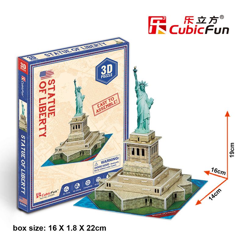  Mô Hình Giấy 3D Lắp Ráp CubicFun Kiến Trúc Thế Giới (30 mảnh) 