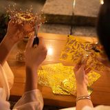  Mô Hình Kim Loại 3D Lắp Ráp Piececool Song Tư Phong Linh (516 mảnh, Wind Chime of Romance) P363-GW - MP1238 