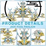  Mô Hình Kim Loại 3D Lắp Ráp Piececool Dao Trì Tiên Cảnh (934 mảnh, Jade Pool Pavilion, Có Đế) P264-GB - MP1153 