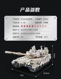  Mô Hình Kim Loại Lắp Ráp 3D IRON STAR Xe Tăng Chủ Lực VT-4A1 (272 mảnh, Tank) I52221 - MP1172 