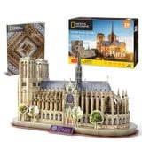  Mô Hình Giấy 3D Lắp Ráp CubicFun Nhà Thờ Đức Bà Paris (128 mảnh, National Geographic Notre Dame de Paris) DS0986h - PP061 