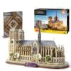 Mô Hình Giấy 3D Lắp Ráp CubicFun Nhà Thờ Đức Bà Paris (128 mảnh, National Geographic Notre Dame de Paris) DS0986h - PP061