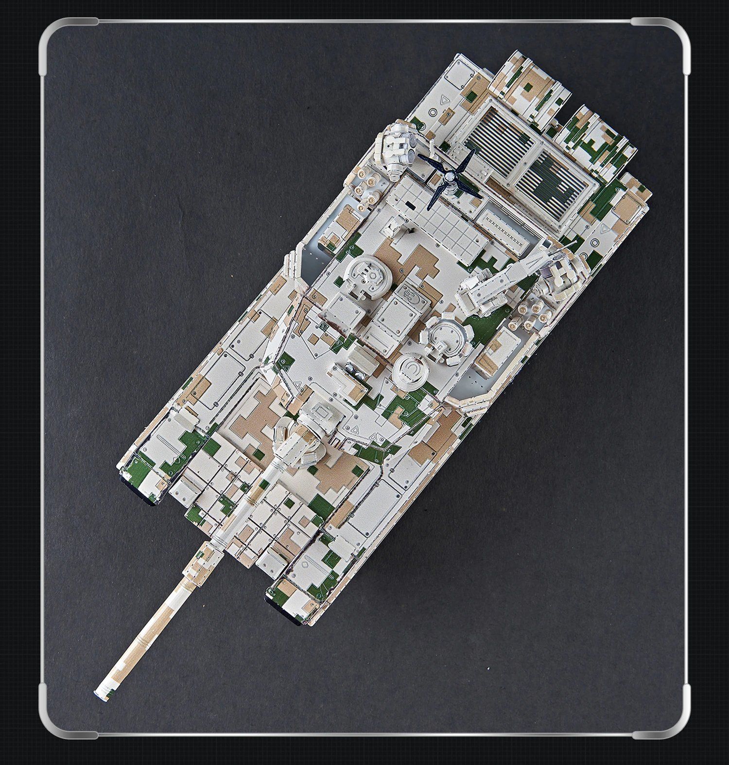  Mô Hình Kim Loại Lắp Ráp 3D IRON STAR Xe Tăng Chủ Lực VT-4A1 (272 mảnh, Tank) I52221 - MP1172 