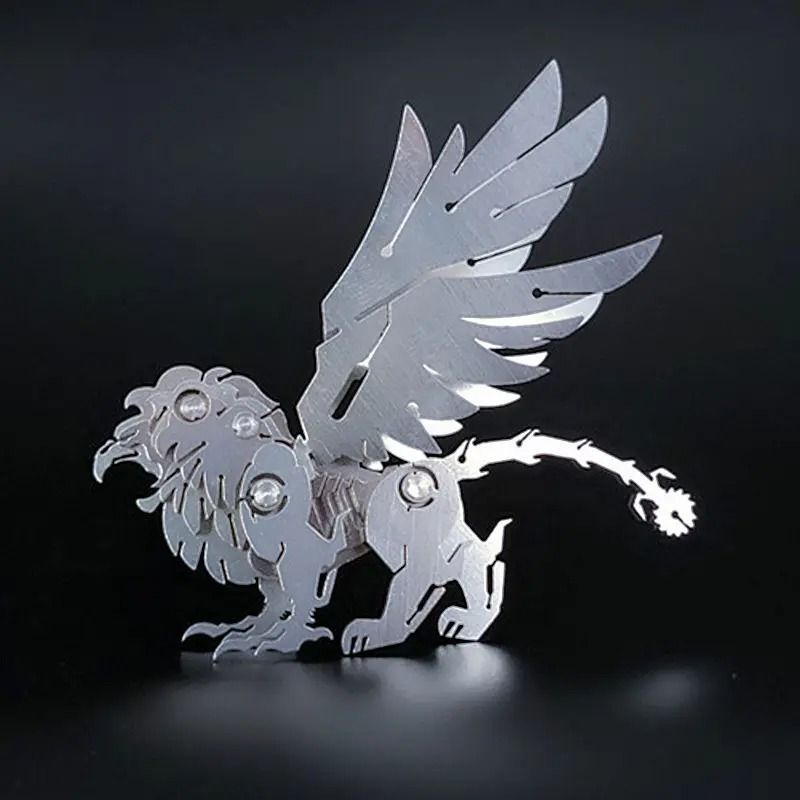  Mô Hình Kim Loại Lắp Ráp 3D Steel Warcraft Điểu Sư (13 mảnh, Griffin) – SW031 