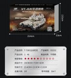  Mô Hình Kim Loại Lắp Ráp 3D IRON STAR Xe Tăng Chủ Lực VT-4A1 (272 mảnh, Tank) I52221 - MP1172 