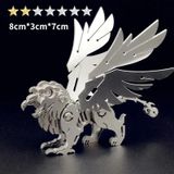  Mô Hình Kim Loại Lắp Ráp 3D Steel Warcraft Điểu Sư (13 mảnh, Griffin) – SW031 