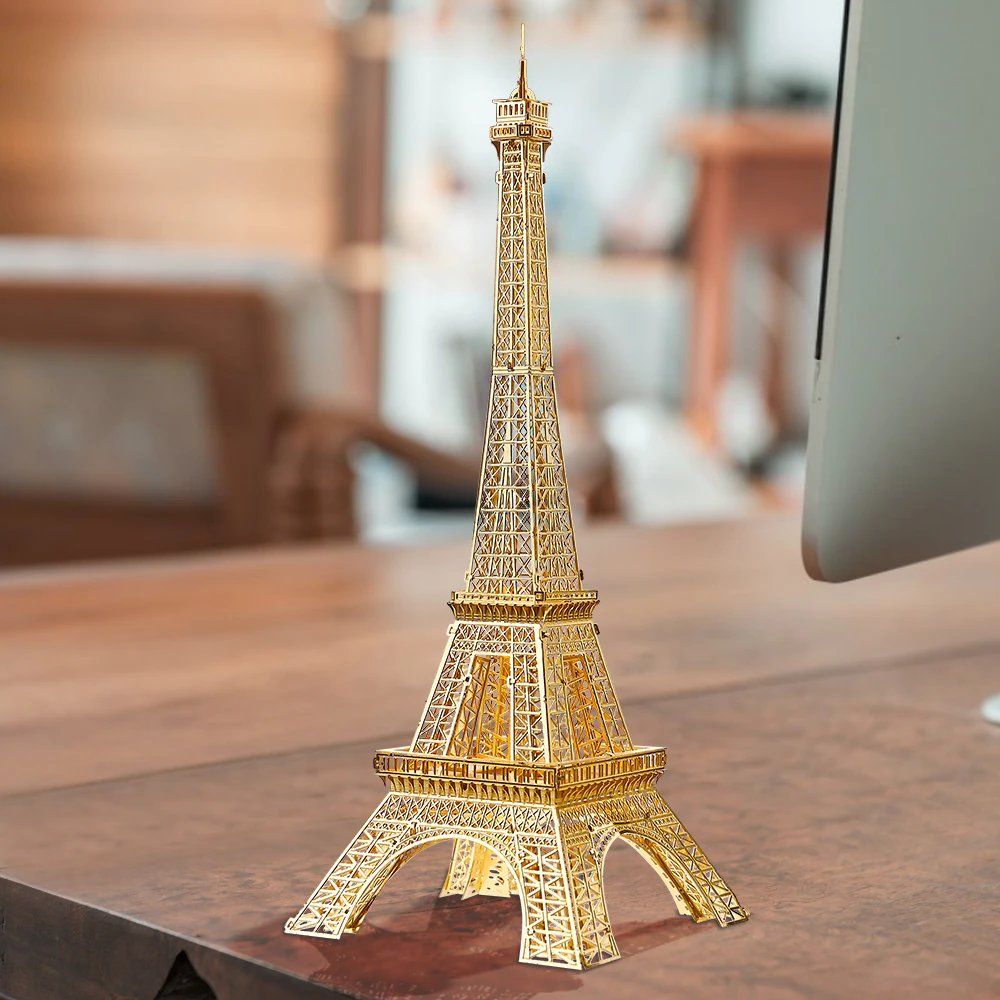  Mô Hình Kim Loại Lắp Ráp 3D Piececool Tháp Eiffel P003-G – MP089 