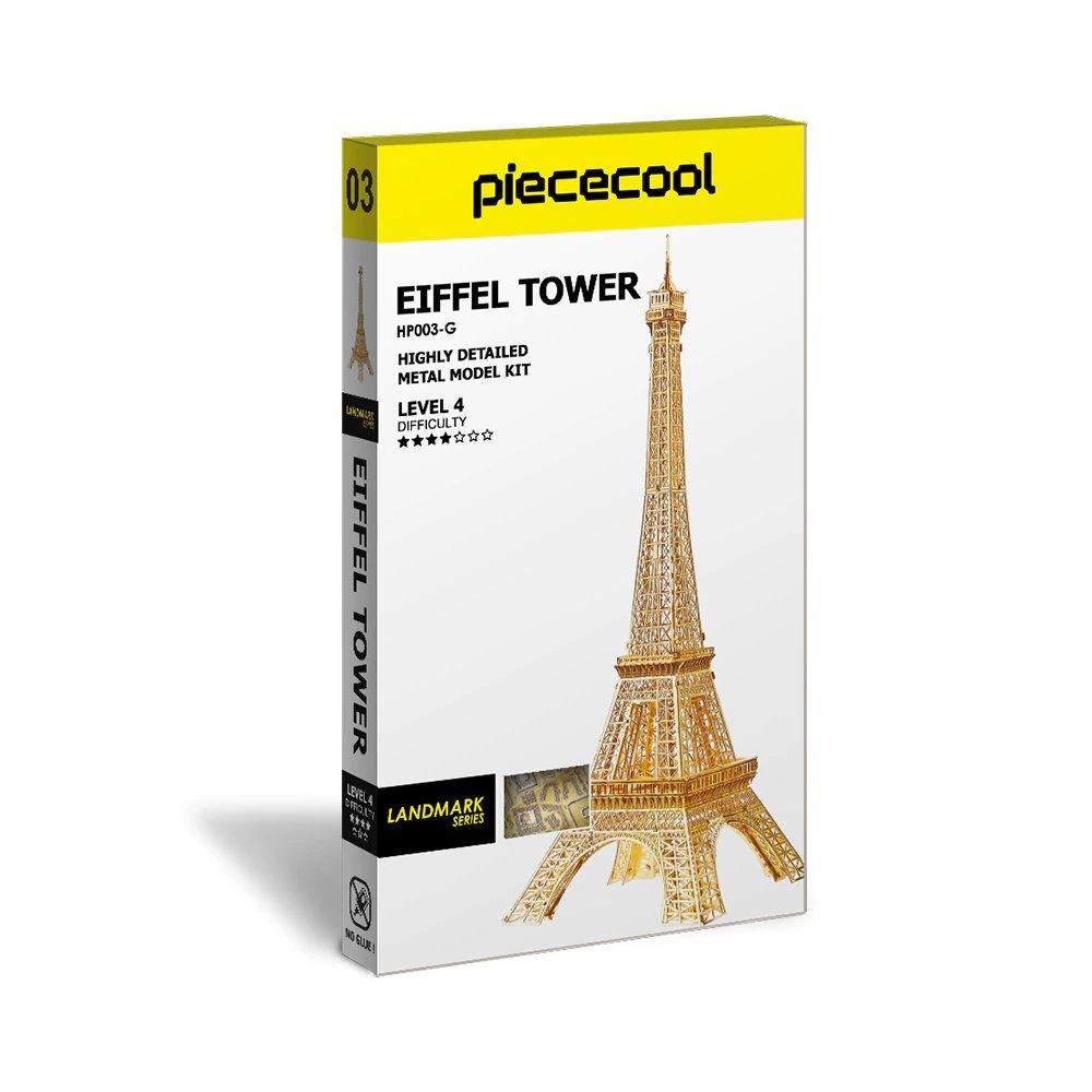  Mô Hình Kim Loại Lắp Ráp 3D Piececool Tháp Eiffel P003-G – MP089 