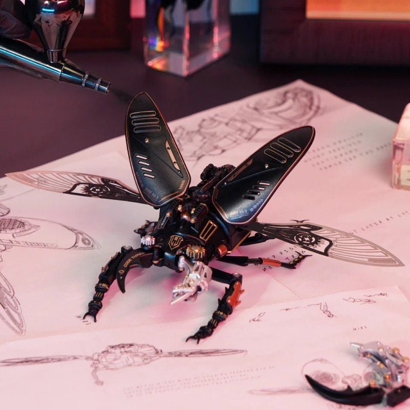 Mô Hình Nhựa 3D Lắp Ráp ROBOTIME ROKR Bọ Cánh Cứng (115 mảnh, Storm Beetle) MI03 – WP258 