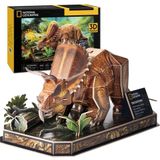  Mô Hình Giấy 3D Lắp Ráp CubicFun Triceratops (44 mảnh, dinosaur) DS1052h - PP014 