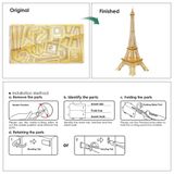  Mô Hình Kim Loại Lắp Ráp 3D Piececool Tháp Eiffel P003-G – MP089 