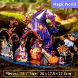  Mô Hình Giấy 3D Lắp Ráp CubicFun Magic Forest Magic World (72 mảnh) E1631h - PP015 