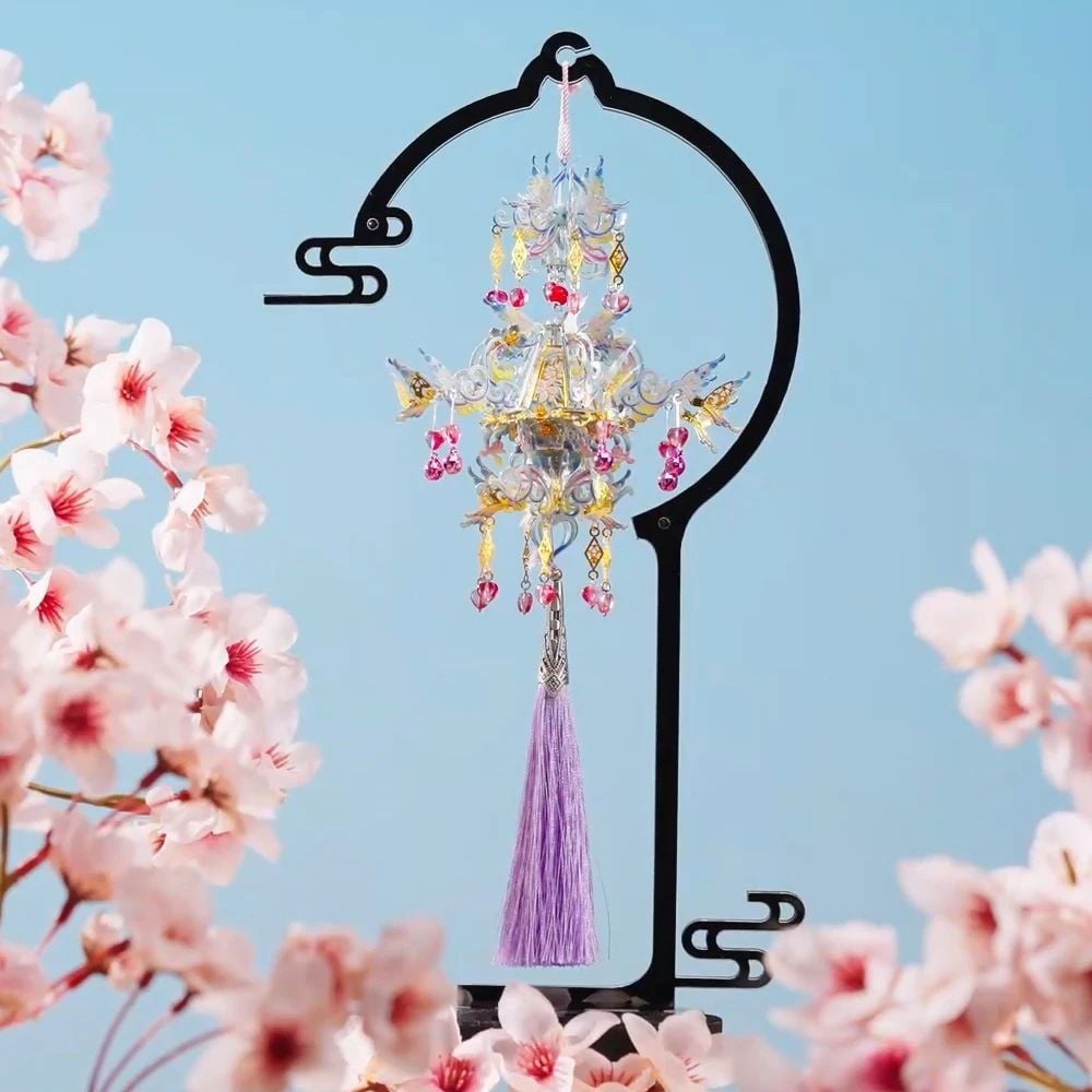  Giá Treo Mô Hình Kim Loại 3D Piececool Kiểu Hình Cung Tròn(12 mảnh, Song Of The Lark) ZJ-LYJ - TL021 