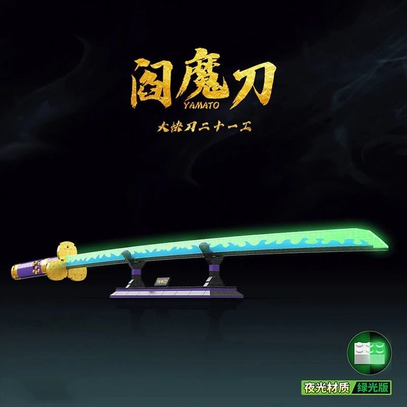  Mô Hình Nhựa 3D Lắp Ráp TEC CREATOR Thanh Kiếm Yamato Của Zoro (936 mảnh, One Piece) DK1502 - LG0164 