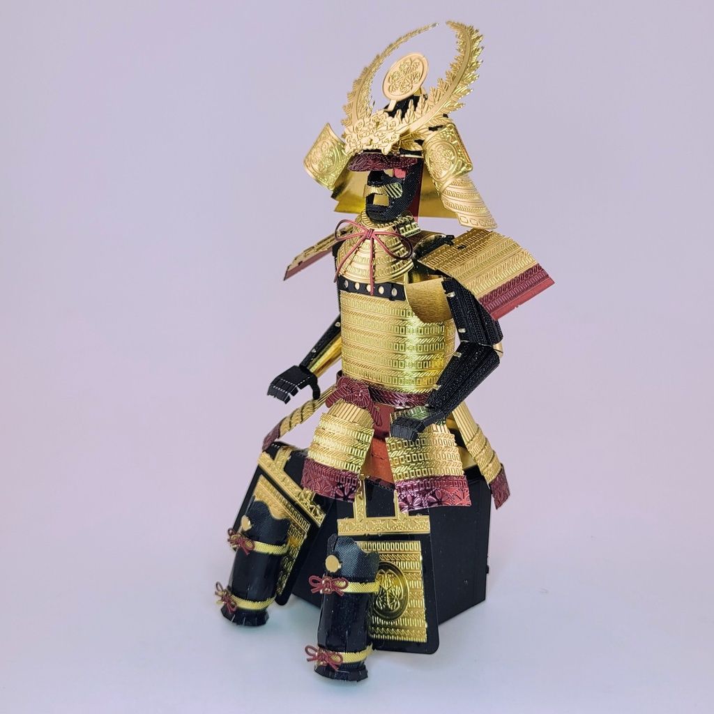  Mô Hình Kim Loại 3D Lắp Ráp Metal Head Áo Giáp Ieyasu Tokugawa (120 mảnh,  Armor) – MP1103 