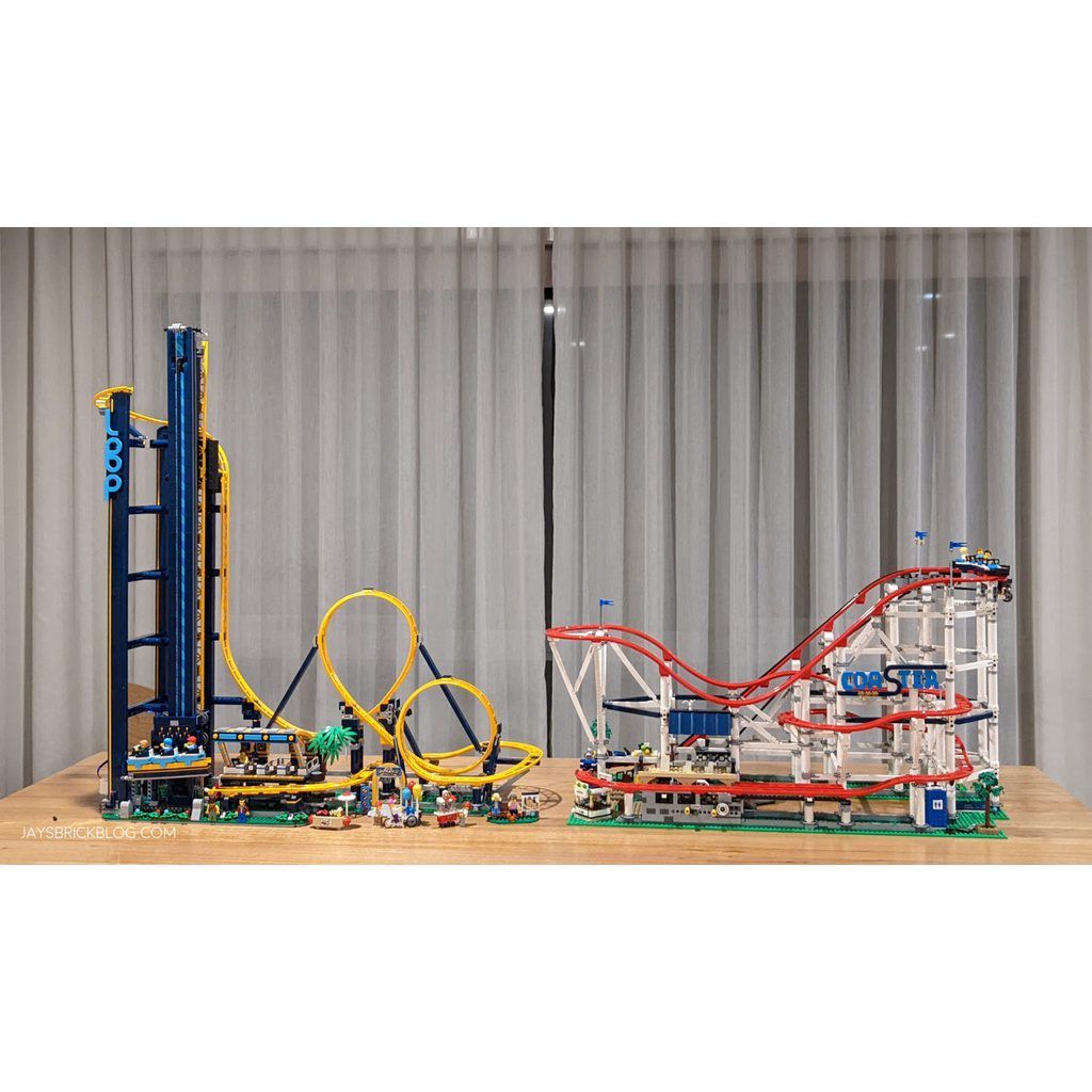  Mô Hình Nhựa 3D Lắp Ráp OEM Tàu Lượn Siêu Tốc Loop Coaster 13003 (3756 mảnh, Lego 10303) - LG0139 