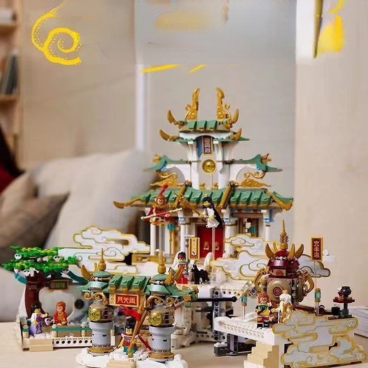  Mô Hình Nhựa 3D Lắp Ráp OEM Monkie Kid Ngô Không Đại Náo Thiên Đình 86994 (2433 mảnh, Lego 80039 The Heavenly Realms) - LG0145 