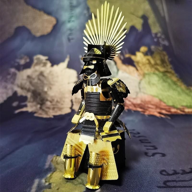  Mô Hình Kim Loại Lắp Ráp 3D Metal Head Áo Giáp Samurai Toyotomi Armor – MP955 