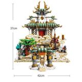  Mô Hình Nhựa 3D Lắp Ráp OEM Monkie Kid Ngô Không Đại Náo Thiên Đình 86994 (2433 mảnh, Lego 80039 The Heavenly Realms) - LG0145 