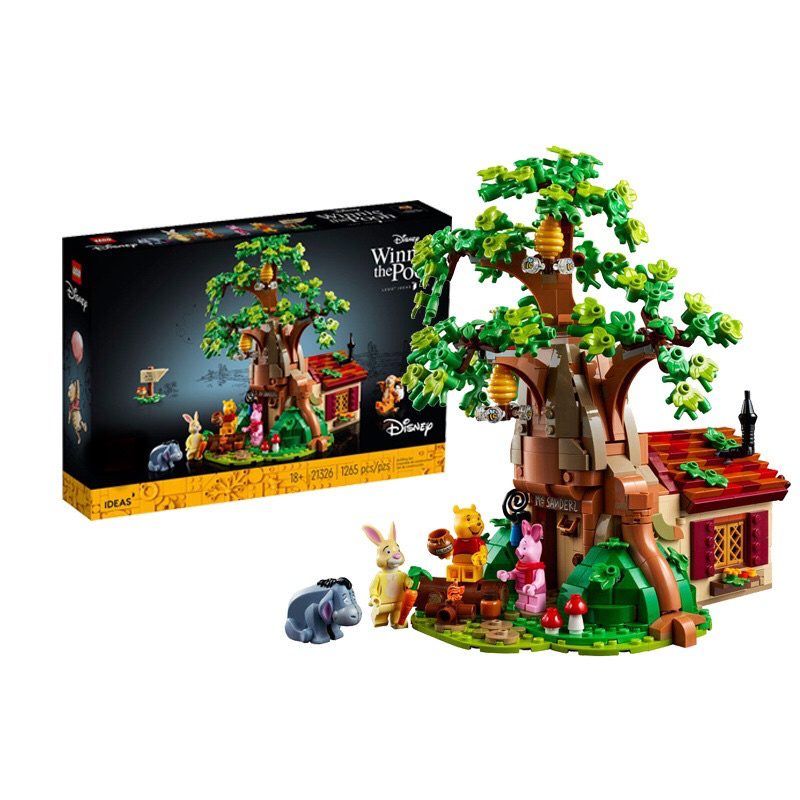 Mô Hình Nhựa 3D Lắp Ráp OEM Ngôi Nhà Của Gấu Pooh (1265 mảnh, Lego 21326 Winnie The Pooh) - LG0153 