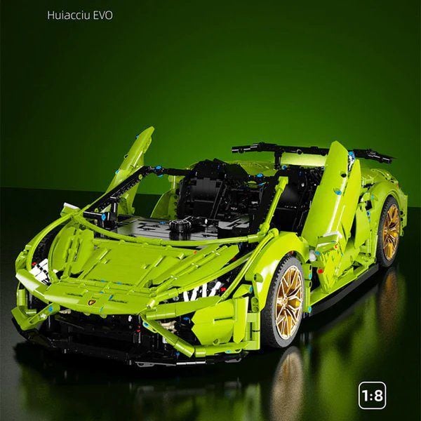  Mô Hình Nhựa 3D Lắp Ráp TGL Siêu Xe Đua Lamborghini Huracan Evo Spyder T5003 (3558 mảnh) 1:8 – LG0037 