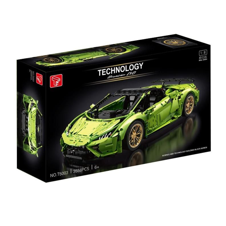  Mô Hình Nhựa 3D Lắp Ráp TGL Siêu Xe Đua Lamborghini Huracan Evo Spyder T5003 (3558 mảnh) 1:8 – LG0037 