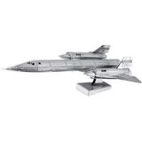  Mô Hình Kim Loại Lắp Ráp 3D Metal Mosaic Trinh Sát SR-71 Blackbird (35 mảnh) – MP888 