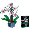 Mô Hình Nhựa 3D Lắp Ráp OEM Chậu Hoa Lan (711 mảnh, Orchid Flower) 10113 - LG0160