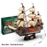  Mô Hình Giấy 3D Lắp Ráp CubicFun Thuyền San Felipe (248 mảnh) T4017h - PP047 