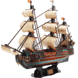  Mô Hình Giấy 3D Lắp Ráp CubicFun Thuyền San Felipe (248 mảnh) T4017h - PP047 