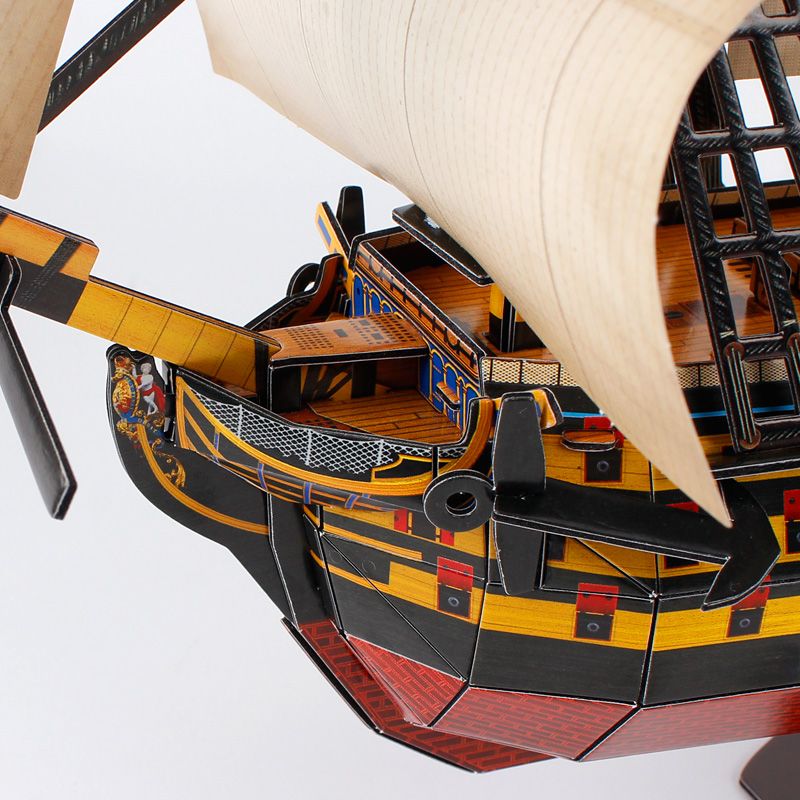  Mô Hình Giấy 3D Lắp Ráp CubicFun Thuyền HMS Victory (189 mảnh) T4019h - PP048 