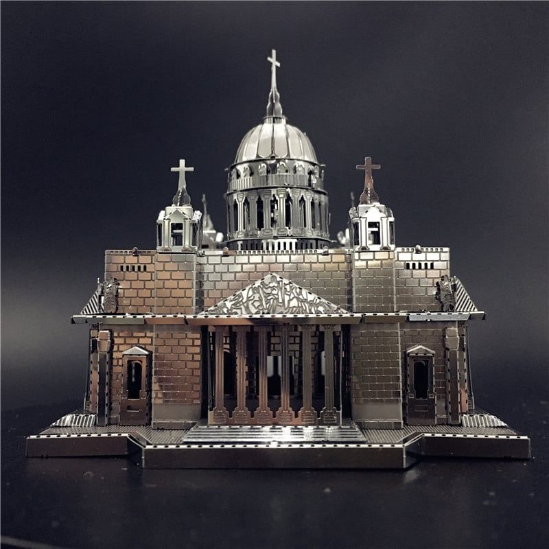  Mô Hình Kim Loại Lắp Ráp 3D Metal Works Nhà Thờ Chính Tòa Thánh Isaac (35 mảnh) B31134 – MP245 