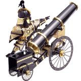  Mô Hình Kim Loại Lắp Ráp 3D Piececool Binh Sĩ & Súng Thần Công (143 mảnh, Artilleryman Style) P080-KG – MP226 