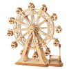 Mô Hình Gỗ 3D Lắp Ráp ROBOTIME Đu Quay (120 mảnh, Ferris Wheel) TG401 – WP052