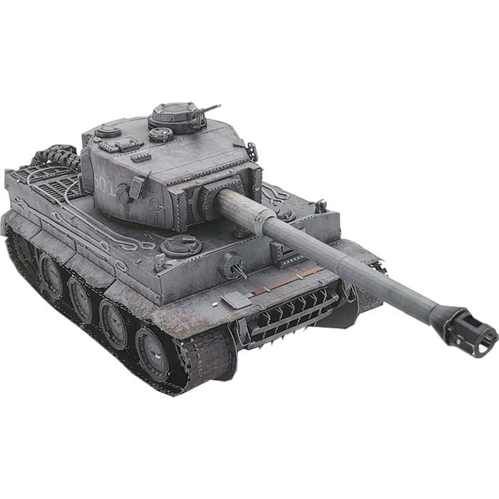  Mô Hình Kim Loại Lắp Ráp 3D MU Xe Tăng Hạng Nặng Tiger I (224 mảnh, Tiger Tank) YM-N086 – MP773 