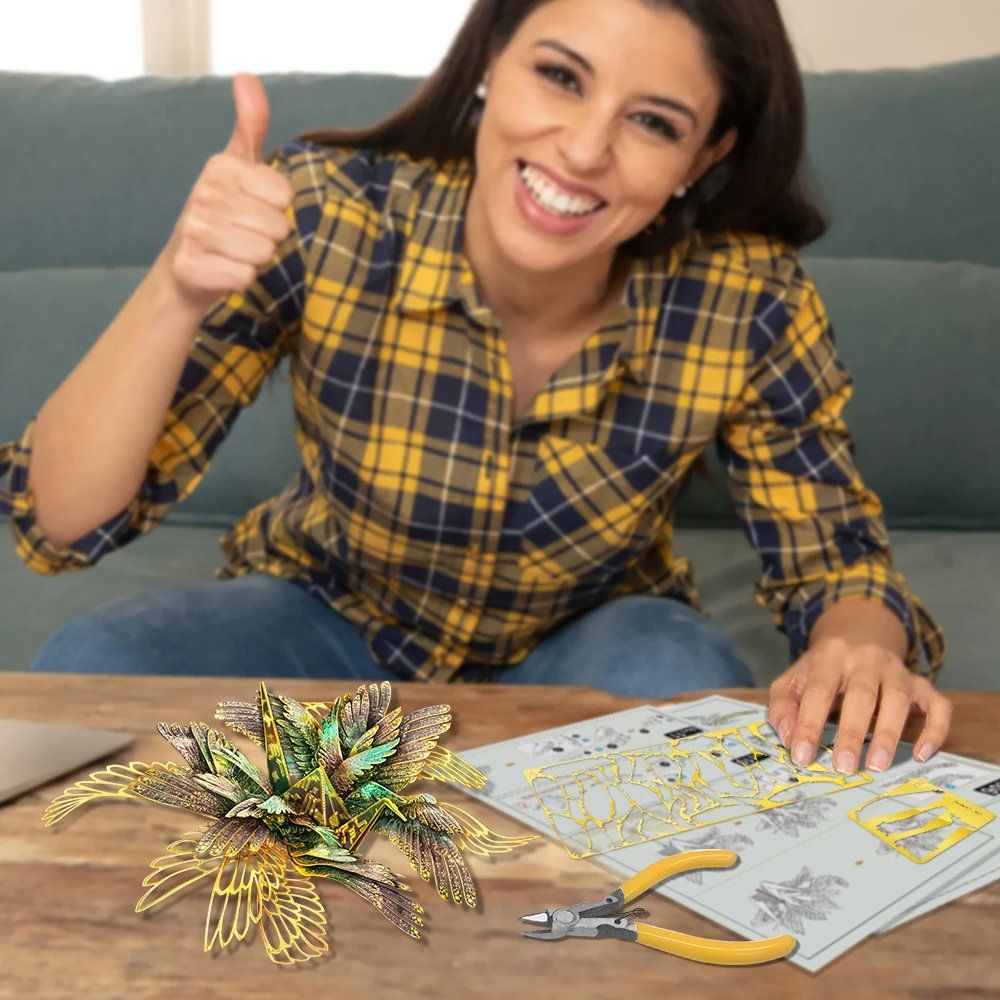  Mô Hình Kim Loại 3D Lắp Ráp Piececool Thiên Ngữ Hạc Bọ Cạp (39 mảnh, Scorpio) HIP071-GN - MP1146 