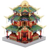  Mô Hình Kim Loại Lắp Ráp 3D MU Trân Bảo Cát (84 mảnh, Không LED, Tower of Treasure) YM-N079-C – MP736 