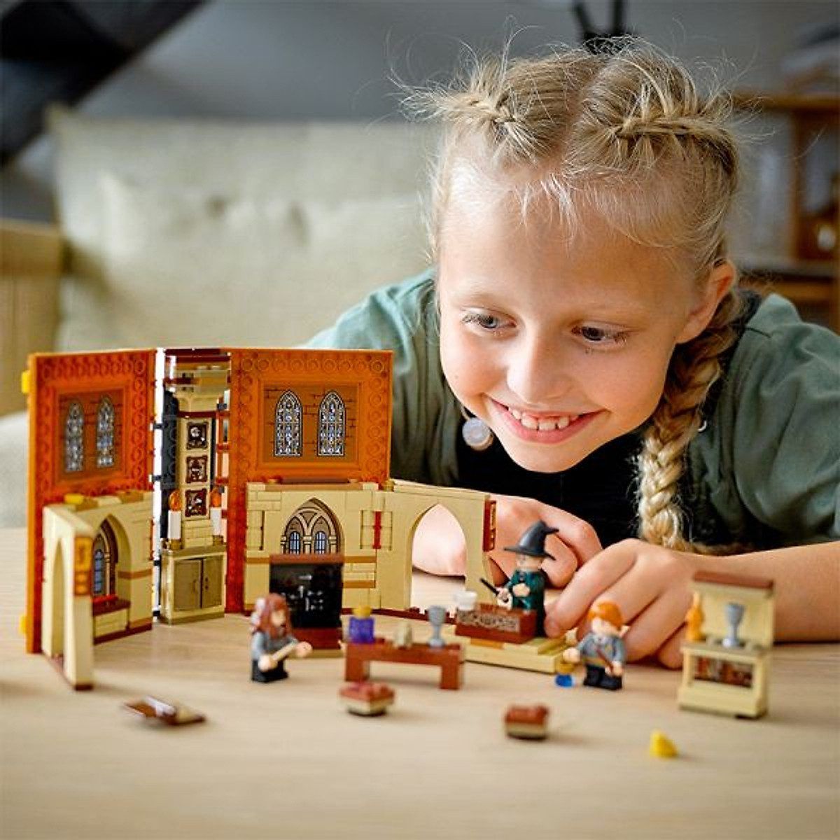  Mô Hình Nhựa 3D Lắp Ráp Harry Potter Lớp Học Môn Biến Hình (241 mảnh, Transfiguration Class) 87080 - LG0047 