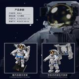  Mô Hình Nhựa 3D Lắp Ráp QiZhiLe Phi Hành Gia Astronaut 90022 (1515 mảnh) – LG0019 