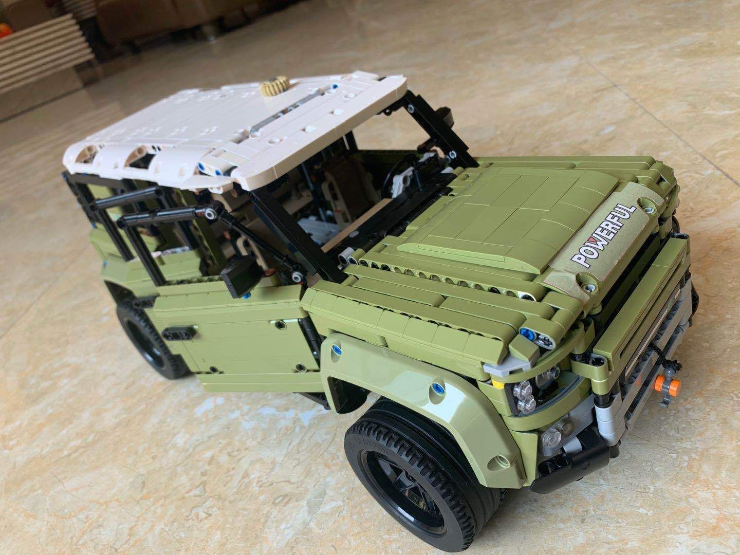  Mô Hình Nhựa 3D Lắp Ráp MOULD KING Xe Vượt Địa Hình Land Rover (2668 mảnh, Off-Road Vehicle) 13175 - LG0045 